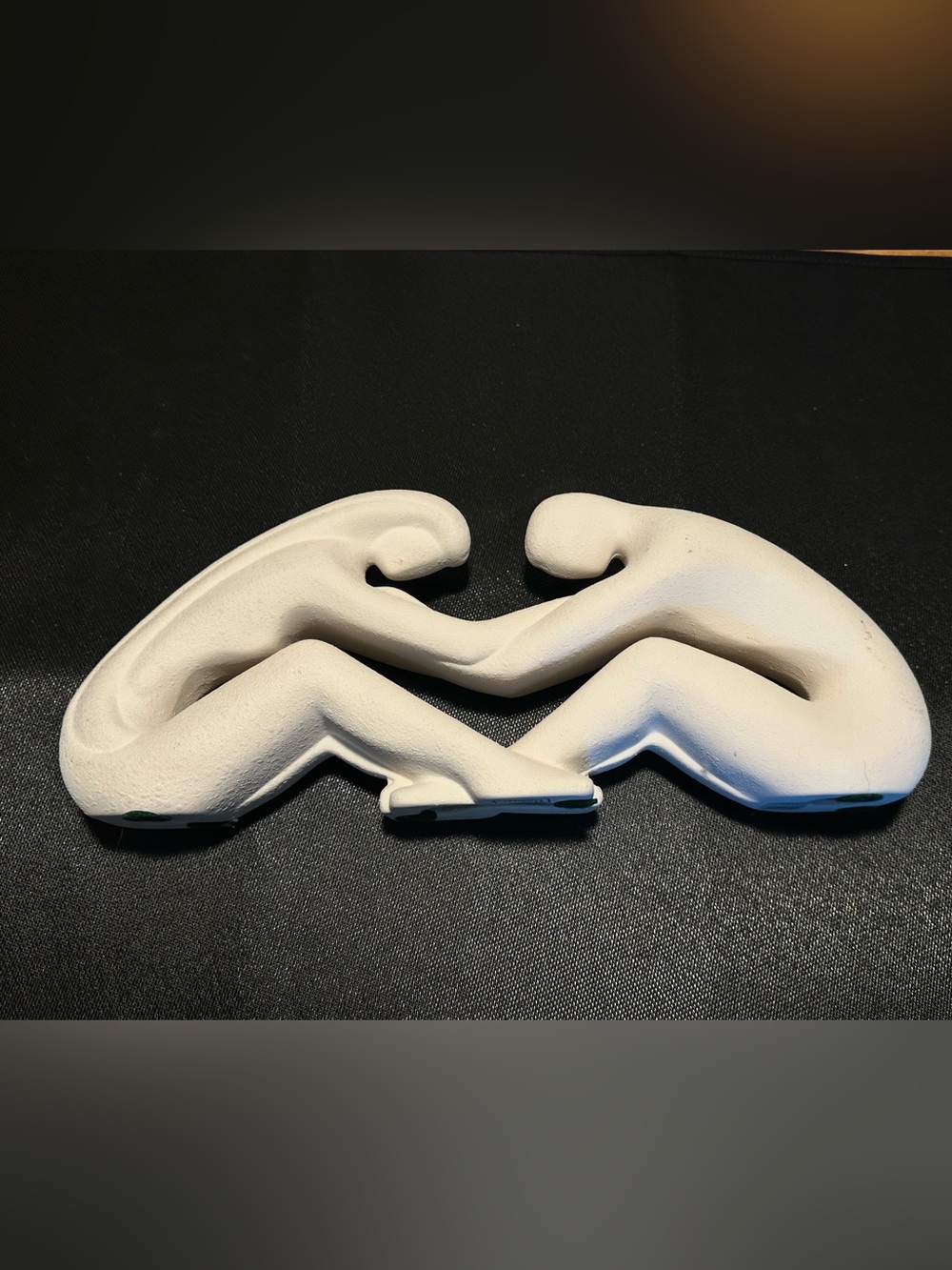 Vintage Haeger Couple Reaching Infinity Sculpture